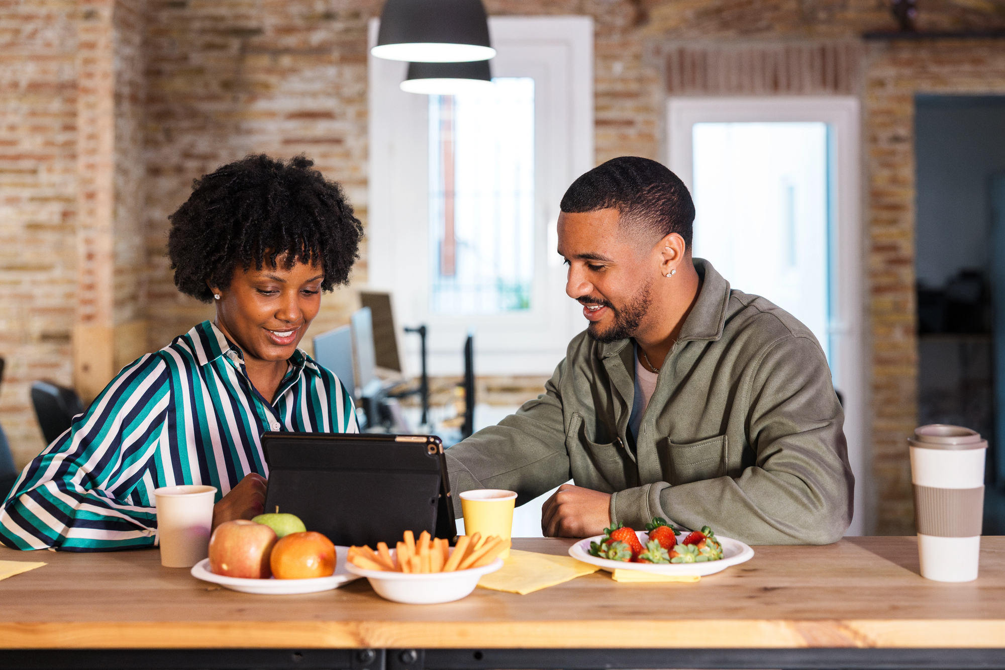 Espacio para reuniones y trabajo ligero​